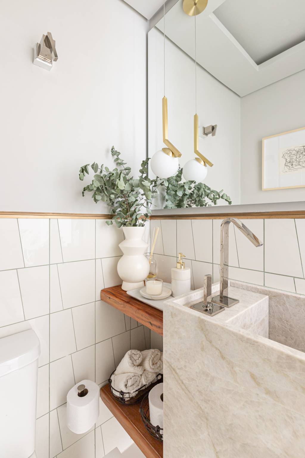 decoracao-com-pedra-banheiro Como decorar com pedras no revestimento